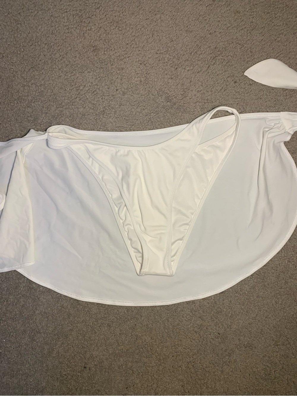 Shade & Shore White Swim Skirt Cover-Up - Picture 5 of 6